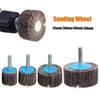 1pc 25/30/40/50mm Sanding Flap Disc Wheel Grinding Wheel Head Sander Abrasive Tools Polishing Rust Removal For Rotary Tool