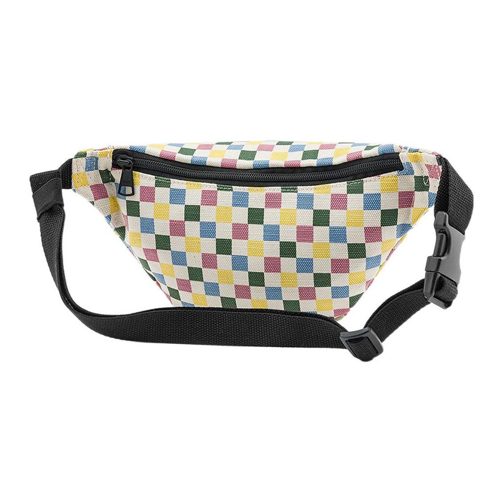 Vans Colorful Checkerboard Logo Polyester Shoulder Bag Women Shoulder Bag Multicolor VN0A5GUOY0G