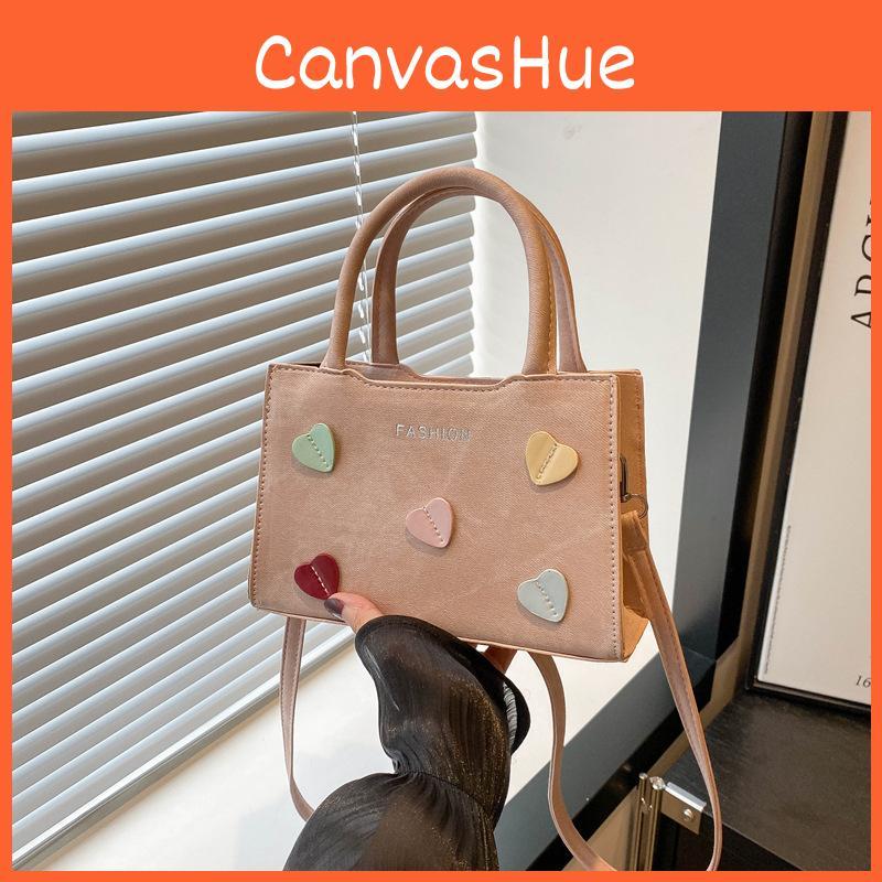 Pattern Heart Shaped Single Shoulder Crossbody Bag Handbag Women Fashion Gift