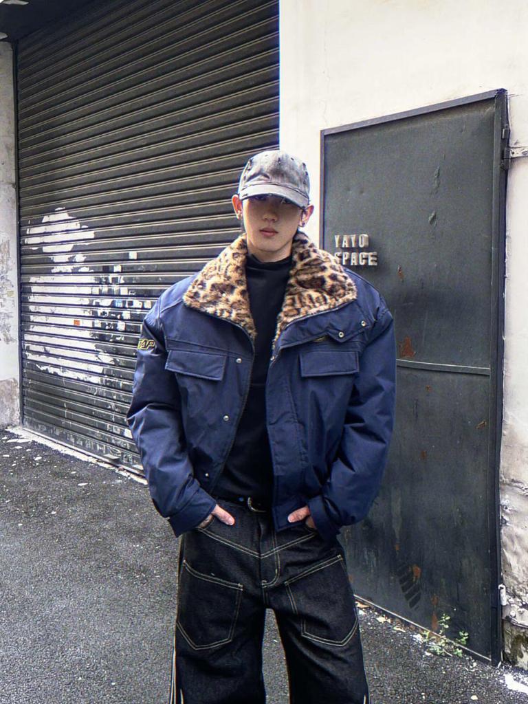 2025 Heavyweight Retro Winter Men's Barn Style Cotton Jacket