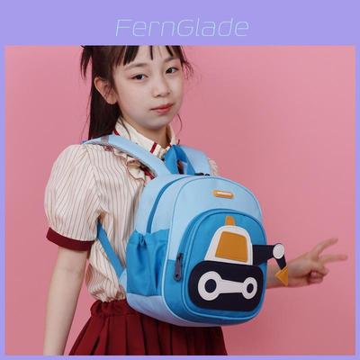 Adorable Cartoon Excavator Toddler Backpack For Boys And Girls Ages 1-6 Years