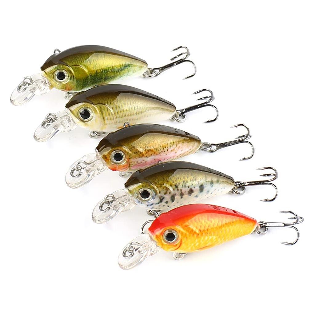 HERCULES of Goby Crank Mini Crank set with for goby light game lures [Set 5, 4.5cm, 3.5g] Set, 45mm, 3.5g, 5-piece case, fishing, chinning, fishing,