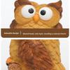 Cute Owl Planter Cartoon Animal Vase Creative Pen Container  Dried Flower