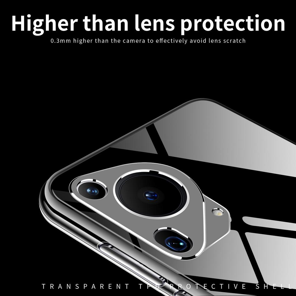 MOFI For Huawei Pura 70 Ultra Case Slim Transparent TPU Protective Phone Cover