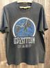 Led Zeppelin Band Tour 1975 Anthrazit Kurzarm Unisex T-Shirt S-5XL KH17297