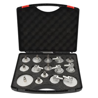 15Pcs Master Cylinder Adapter Set Leakproof Brake Fluid Bleeder Adapter Universal for Automobiles