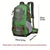 Hiking Backpack With Rain Cover Sport Camping Breathable Back Support Ruckpack Outdoor Climbing Trekking Daypack Large Schoolbag