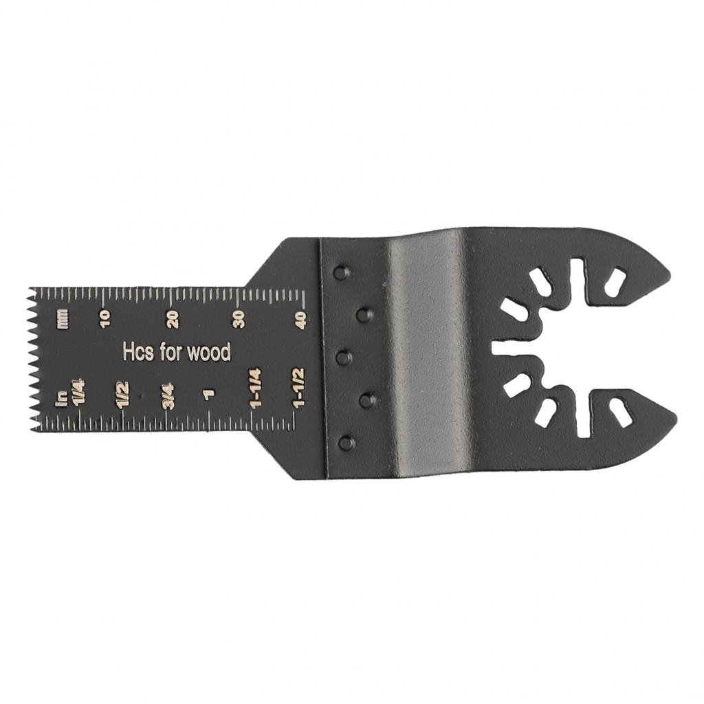 Lame de ferăstrău 6 bucăți negre pentru renovator pentru lemn și plastic