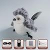 Flapping Bird Cat Toy Rechargeable Interactive Plush Bird with Remote Control Automatic Flapping And Chirping Cat Toy with Catnip for Indoor Cats