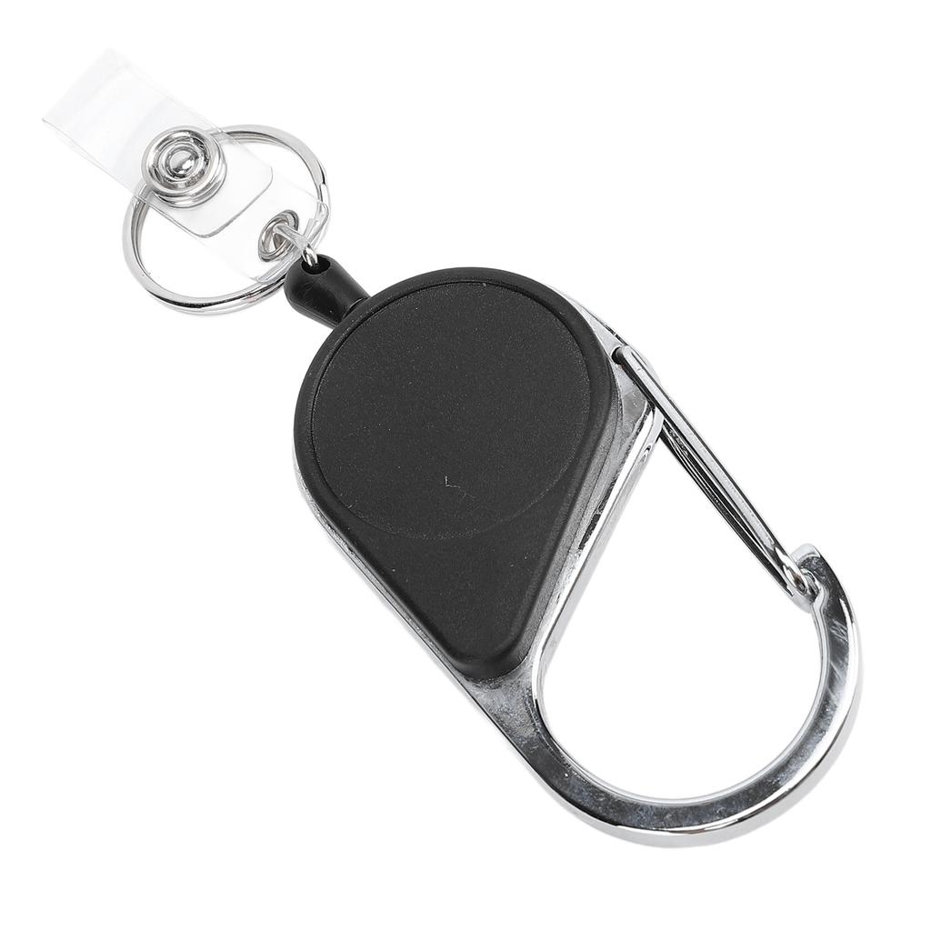 Keychain Retractable ABS Anti Theft Anti Loss with Nylon Cord Key Ring for Outdoor Mountaineering