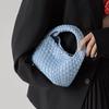 Hand-Woven Women's Summer Handbag: High-End Niche Design, Versatile for Shoulder and Vegetable Basket Style