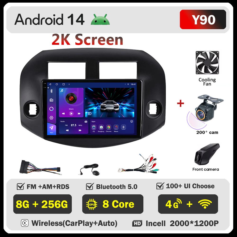 Car Android For Toyota RAV4 3 XA30 2005-2013 Stereo Head Unit Mirror Link Automotive Multimedia Radio Intelligent Car Systems