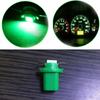 10Pcs T5 B8.5D 5050 1 SMD LED Universal Dashboard Dash Gauge Instrument Light Bulbs Green Plastic Interior Parts Car Accessories