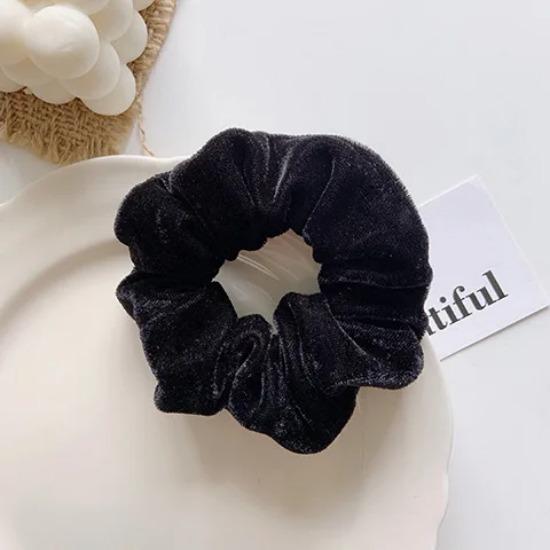 Classic All-match Velvet Scrunchies Women Girls Elastic Hair Rubber Bands Accessories Tie Hair Ring Rope Lady Headdress Headwear