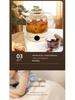 Compact Fully Automatic Smart Tea Maker Kettle with Thick Glass and Heat Preservation