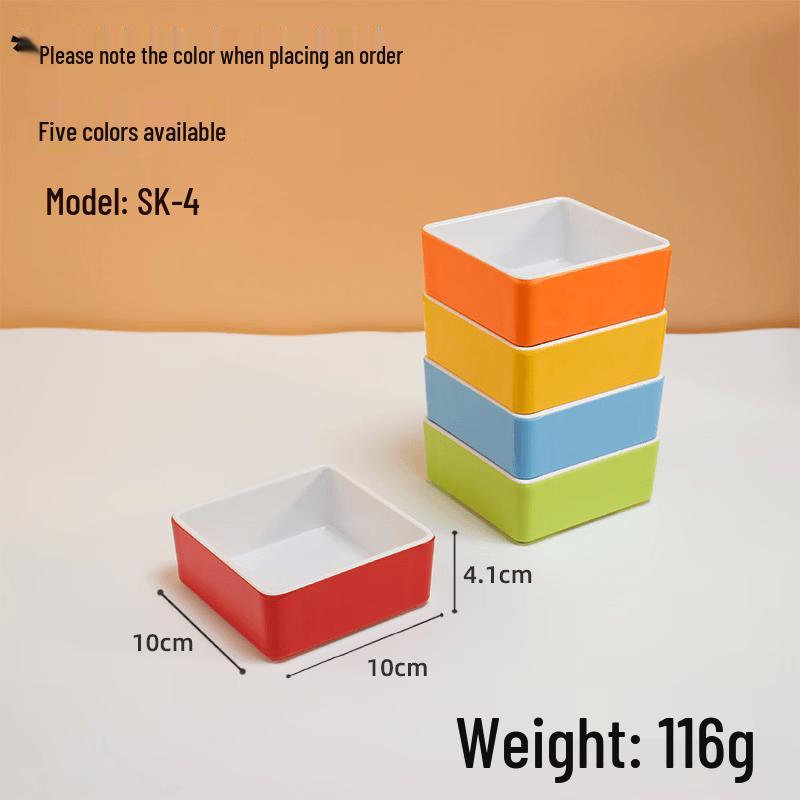 Commercial Thickened Plastic Food Serving Trays