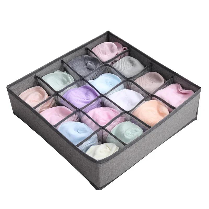 Wardrobe Cabinet Drawer Organizer Multi-Purpose Storage Box For Underwear Bra Sock Scarf Pantie Clothes Drawer Divider Organizer