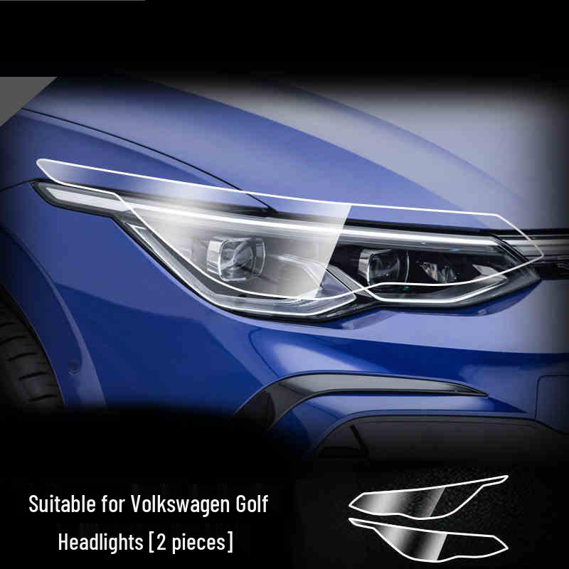 Volkswagen Headlight Film for Teramont X, Tiguan X, Touareg, Tharu, Sagitar, Golf, Viloran, and T-Roc models.