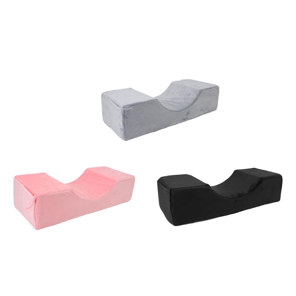 Salon Eyelash Extension Neck Pillow U Shaped Comfortable Velvet Memory Foam Pillow Protect Neck for 