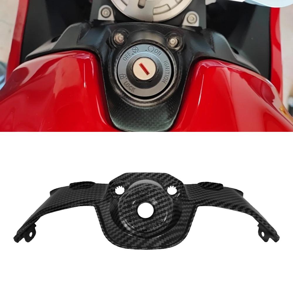 For Ducati Panigale Streetfighter V4 V4S V4R 2018-2023 Motorcycle Part Key Cover Lock Cap Electric Door Cowl Fairing Accessories