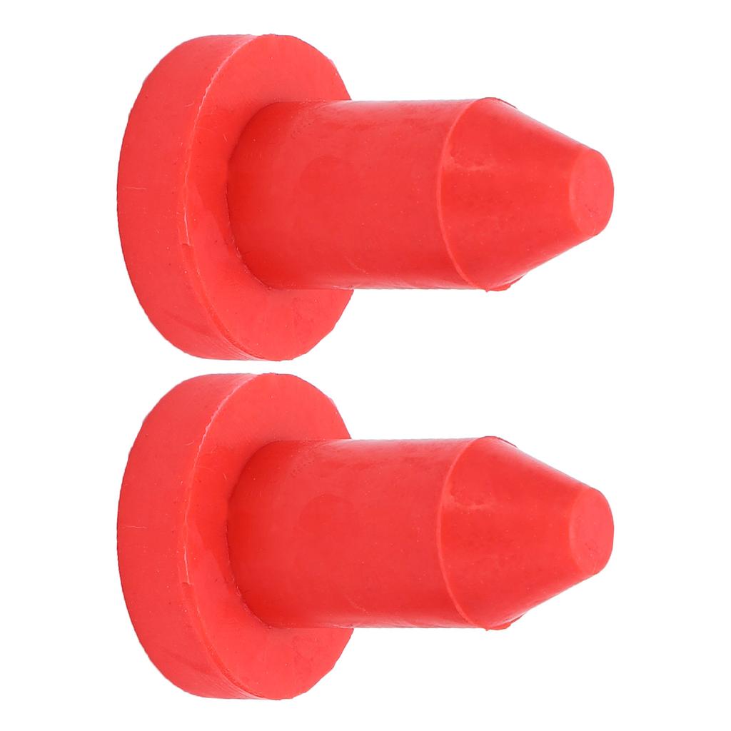 2pcs Kayak Drain Plugs Push In Rubber Drain Stoppers Plugs for Sundolphin Kayak Fishing BoatsRed