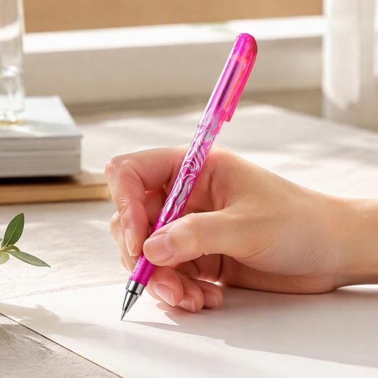Reusable Calligraphy Pens Retractable Erasable Gel Pen, Heat Sensitive Ink Stationery, Smooth Writing Note Taking Essentials And Easy Correction