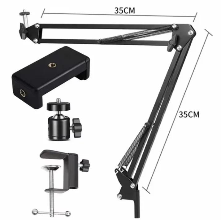 

Extendable Professional Tripod Stand For Phone Xiaomi Huawei iPhone Gopro Video Camera Photography With Remote Control Selfie чёрный