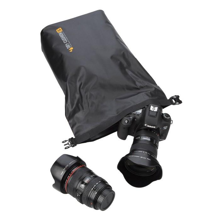 Hakuba Waterproof Inner Bag Dry Cushion Pouch W Size with Divider IPX4 Camera Bag SDCP-W Gray