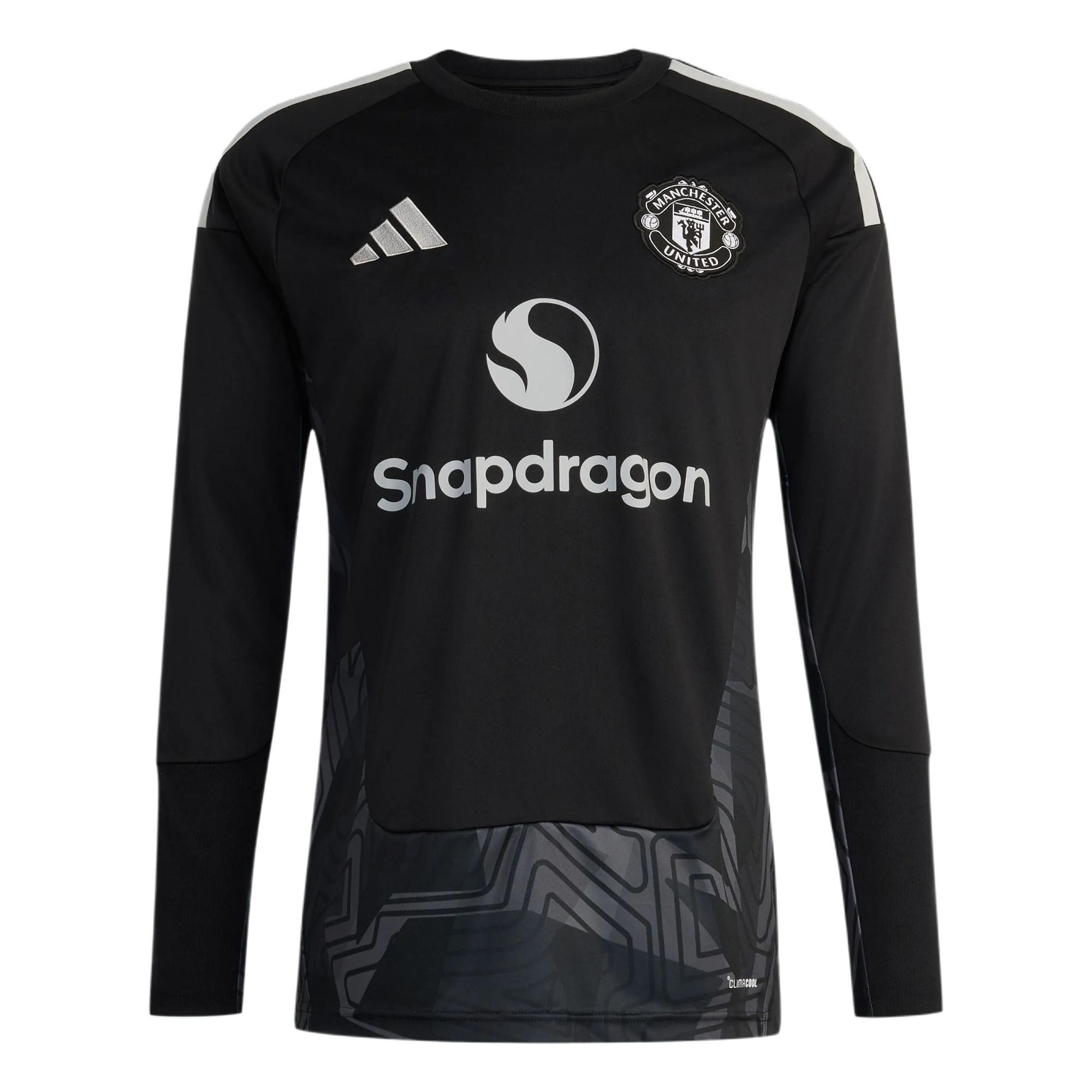 adidas Manchester United 26/27 Goalkeeper Asia Sizing  Black  Men s KC4774 L