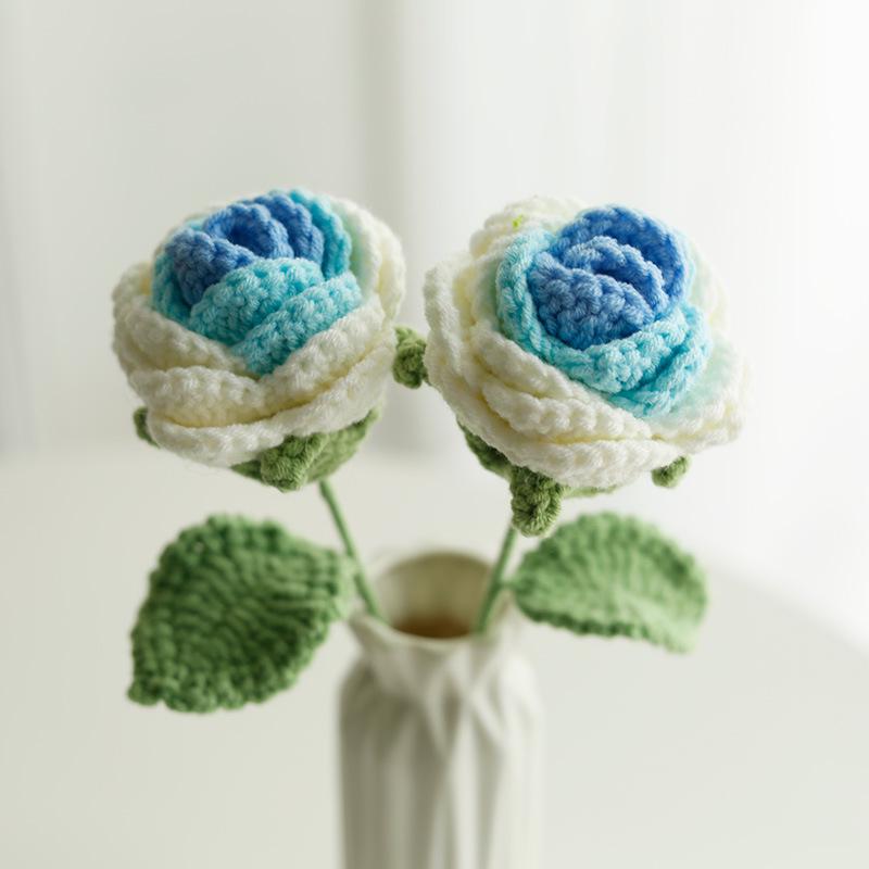 Girasol Crochet Ramo Flor de Hilo - Regalo Hecho a Mano para el Día del Maestro