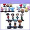 Exquisites 7-teiliges Set K-Pop Bangtan Boys Star-Figuren für einzigartige Dekoration