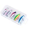 5PCS 5.7CM 6GJapanese-style Sinking Minnow Vibrating Five-eye Fishing Lure, Artificial Bait for All Swimming Layers, Minnow Hard