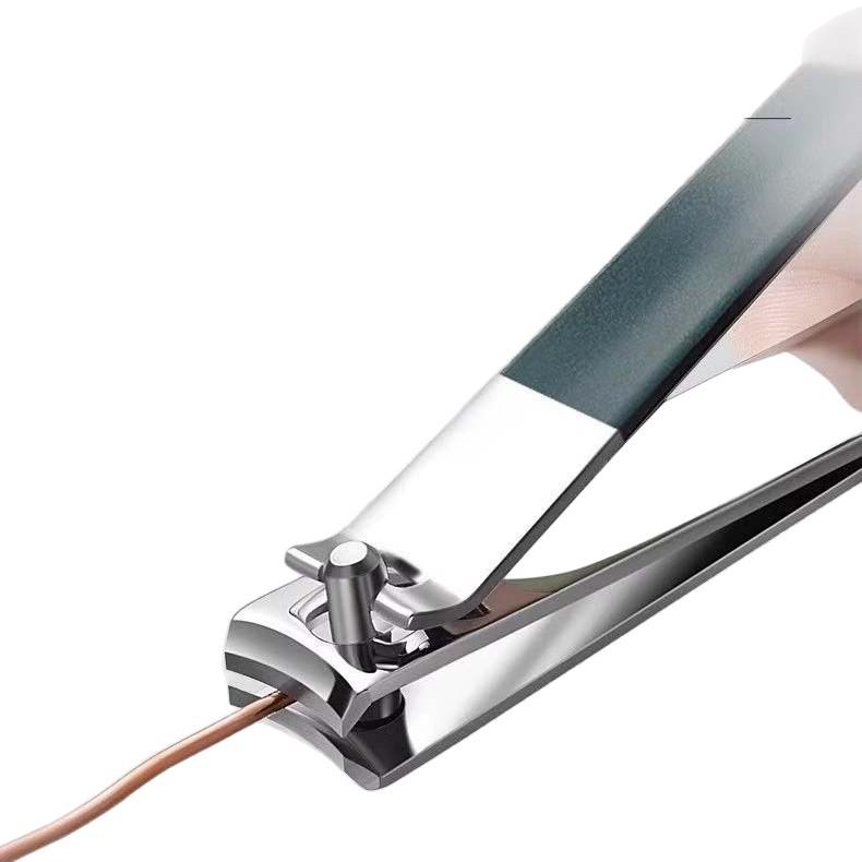 Haushalts-Anti-Spritz-Pediküre-Nagelknipser-Set - Mittlere Größe, Flache & Schräge Knipser