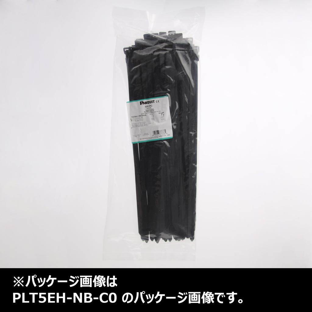 Panduit Nylon-Kabelbinder, Wetterfest Schwarz, Nicht-Schnallen-Typ, 12,7 mm breit x 511 mm lang, Packung mit 100, PLT5EH-NB-C0