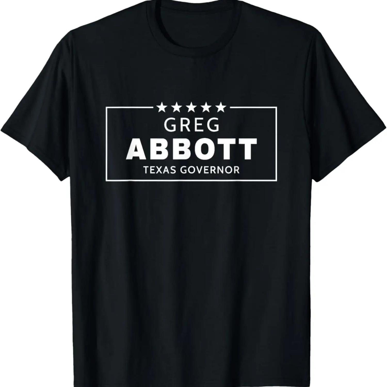 Greg Abbott 2022 Election Texas Governor Republican Red T-Shirt S чёрный