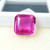15.6 Ct Natural Pink Sapphire Square Cut   Jewelry Making Loose Gemstone
