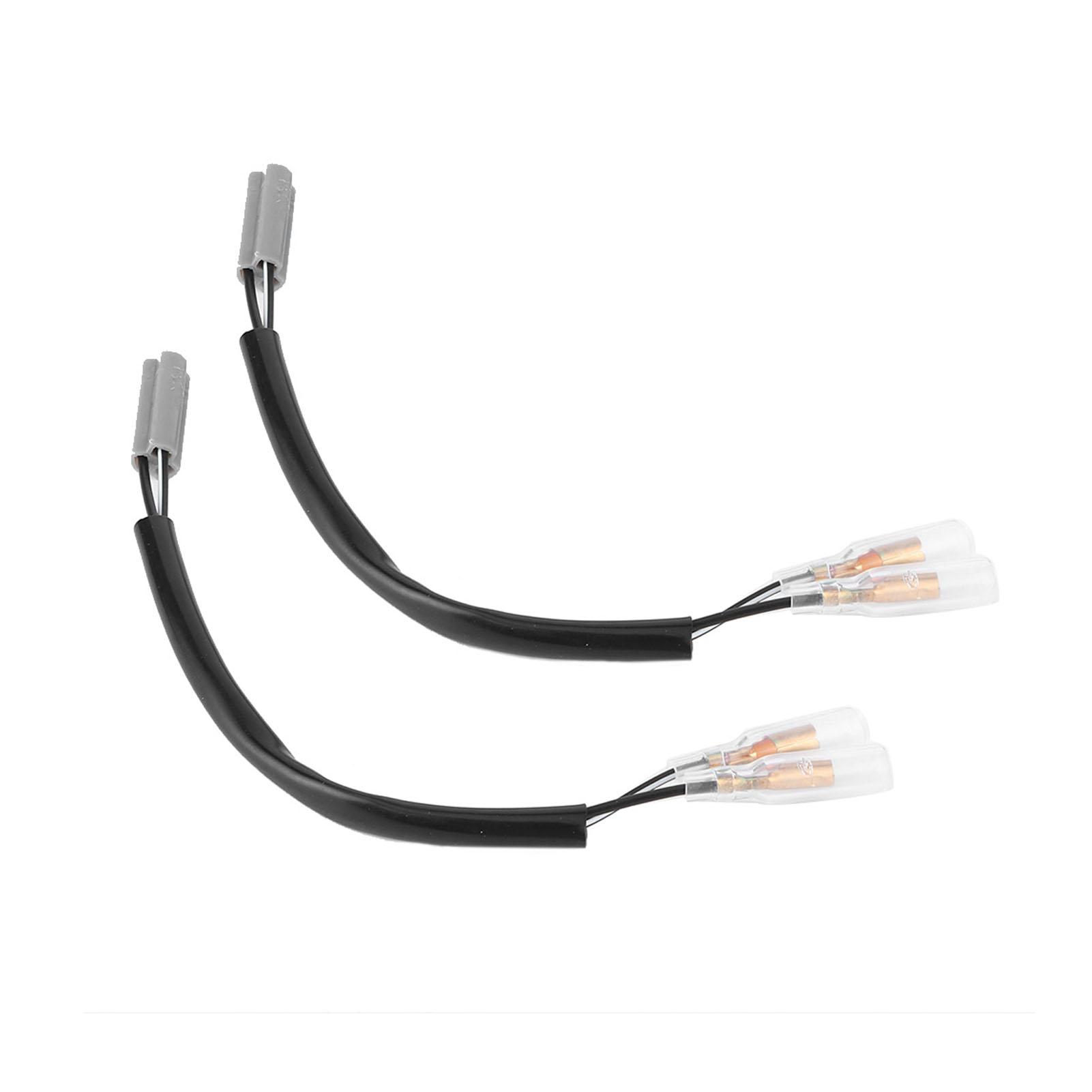 

7,5-дюймовый адаптер для провода сигнала поворота, детали для мотоциклов, подходящие для Yamaha YZFR6 YZFR1 FZ6 FZ10 чёрный