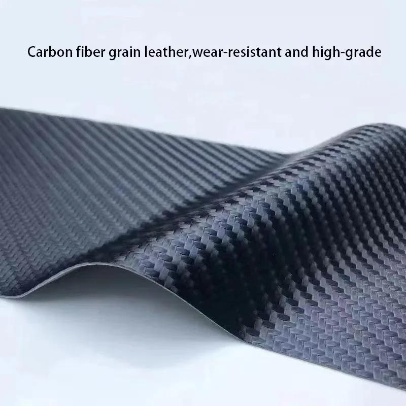 Carbon Fiber Car Sticker Protector Strip Auto Door Sill Waterproof Protect Film For S3 GR Sport Gazoo Racing RAV4 C-HR Mirai JH3