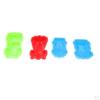 6 Pieces Of Plastic Colorful Vehicle Kids Beach Sandcastle Toy Set, Vehicle, Truck, Train