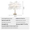Nordic Ostrich Feather Floor Lamp - Bedroom & Living Room Decorative Light