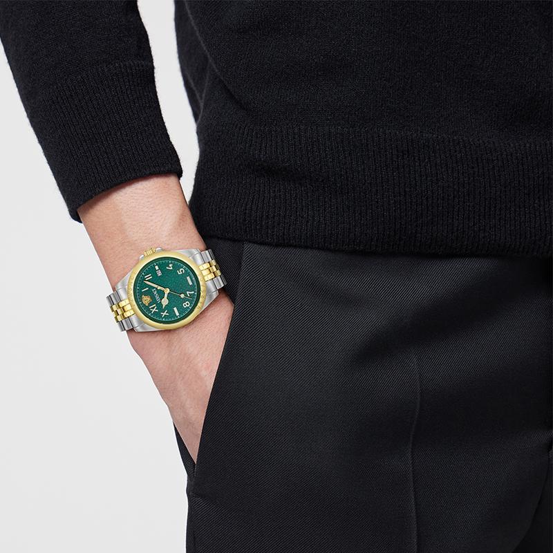 Versace Anteo Bracelet Watch Two-Tone Men Watches Gold VE9H00524