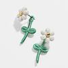 Earrings Lightweight Floral For Women Modern And Chic Street Jewelry Style