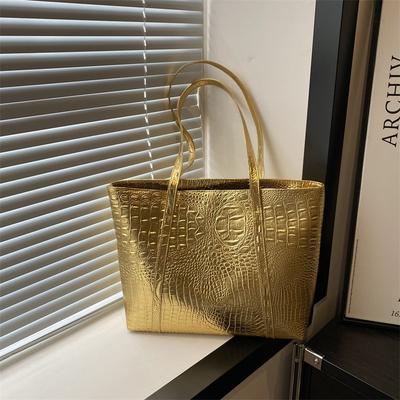 Beautiful Handbag Casual Personalized Women's Bag Fashionable New Large-capacity Shoulder Commuter Bag Tote Bag