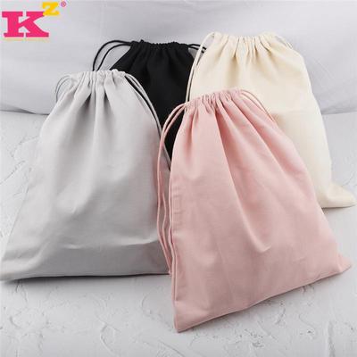 "Sac pânză culoare solidă 25x30cm cu șnur și căptușeală - Geantă de depozitare pentru femei"