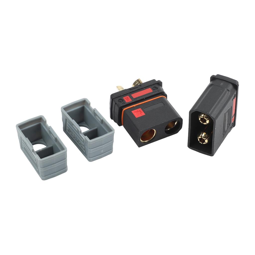 Connector For Outdoor Power Supplies Gold-plated Contact 500V QS8P-L Connector 8 12AWG Compatible PA Nylon Shell
