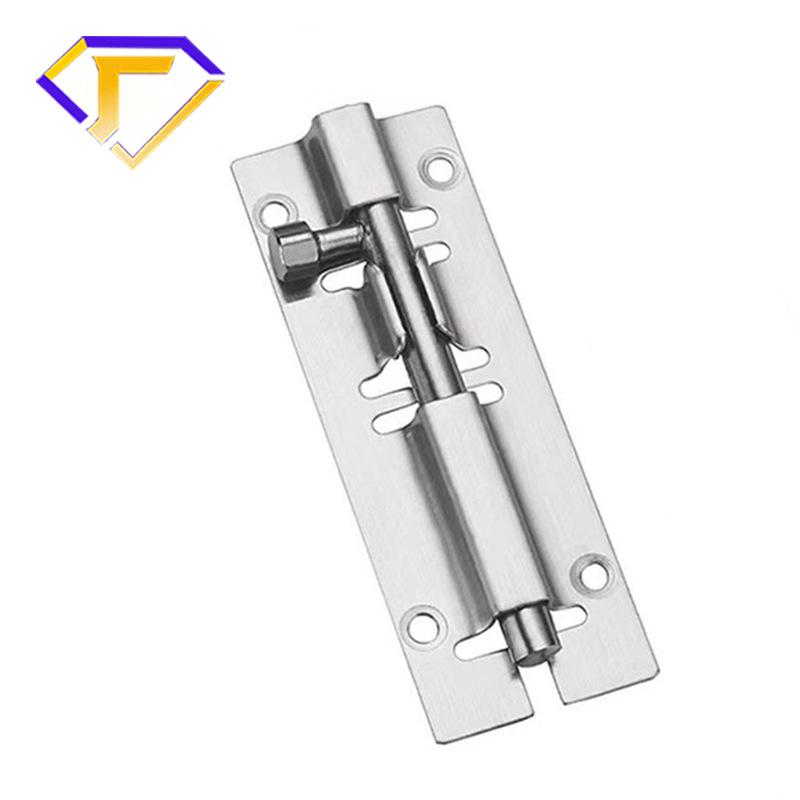 Stainless Steel Surface-Mounted Door Bolt - Anti-theft, Available in 3, 4, 5, 6, 8 inches - For Doors & Windows