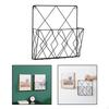 Iron Newspaper Storage Rack Hanging Books Organizer, Display Stand Mail Organizer and Holder