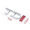Emblema Badge DIY TDI 3D Decalcomania Auto Cofano Bagagliaio Adesivo Auto Portellone Veicolo
