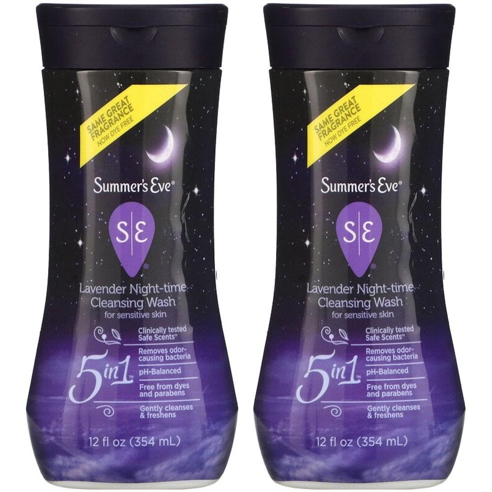 

Summer Eve Lavender Night Time Cleansing Wash, 2 units, 354ml