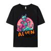 Design Tshirts Alien Refugee Tshirts Natural Cotton Men Tops Shirts Fashionable Tops Shirts Top Quality